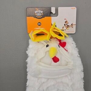 Kids Chicken Costume Hat - White and Yellow